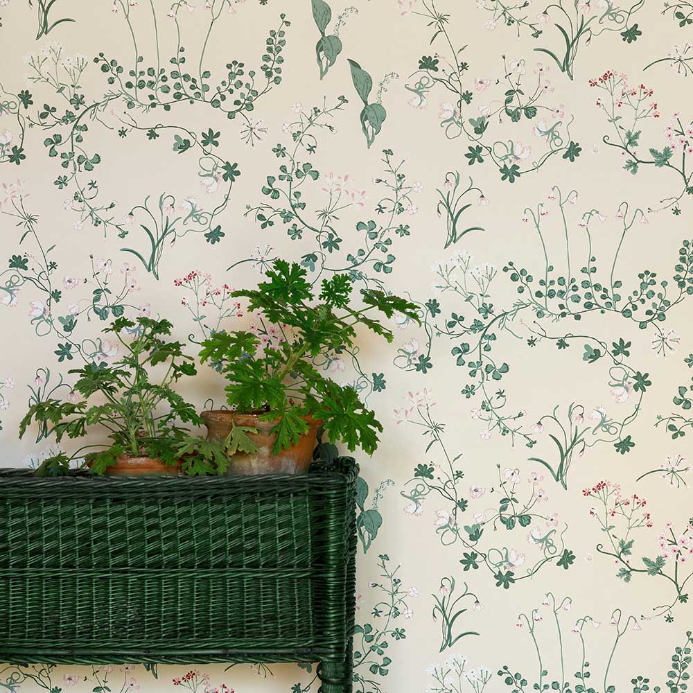 Botanica Wallpaper - Ivory - by Barneby Gates