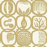 Fruktlada Wallpaper - Old Gold - by Boråstapeter. Click for more details and a description.