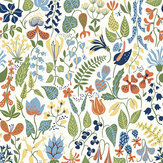 Herbarium Wallpaper - Multi-coloured - by Boråstapeter. Click for more details and a description.