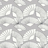 Fan Wallpaper - Grey - by Karl Lagerfeld. Click for more details and a description.
