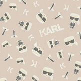 Ikonik Wallpaper - Blush - by Karl Lagerfeld. Click for more details and a description.