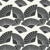Fan Wallpaper - Black - by Karl Lagerfeld. Click for more details and a description.