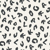 Leopard Wallpaper - Black / White - by Karl Lagerfeld. Click for more details and a description.