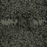 Hassel wall panel Mural - Dark Green - by Boråstapeter. Click for more details and a description.