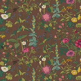 Sommar wall mural - Brown / Multi-coloured - by Boråstapeter. Click for more details and a description.