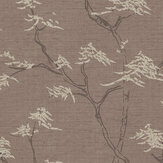 Temple Tree Wallpaper - Rust - by Boråstapeter. Click for more details and a description.