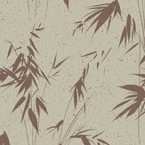 Ink Bamboo Wallpaper - Rust - by Boråstapeter. Click for more details and a description.