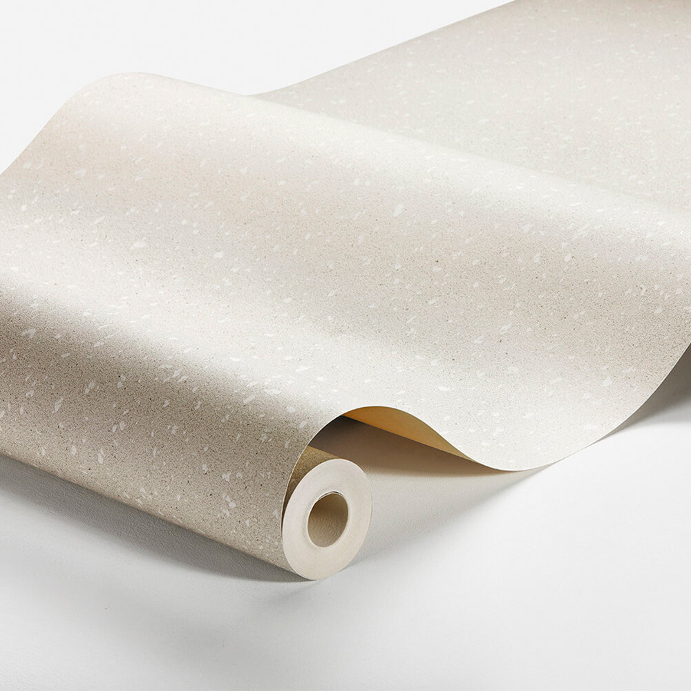 Washi Paper Wallpaper - Pale Beige - by Boråstapeter