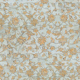 Backyard Flowering Wallpaper - Ether Blue - by Mind the Gap. Click for more details and a description.