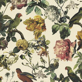 Perching Birds Wallpaper - Cream - by Eijffinger. Click for more details and a description.
