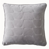 Lucca Cushion - Silver - by Studio G. Click for more details and a description.