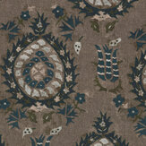 Flourish Fabric - Dapple Grey - by Mind the Gap. Click for more details and a description.
