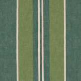 Szépviz Stripe Fabric - Green - by Mind the Gap. Click for more details and a description.