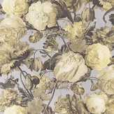 Flowers Wallpaper - Yellow - by Eijffinger. Click for more details and a description.