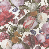 Flowers Wallpaper - Multi / Cream - by Eijffinger. Click for more details and a description.