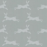 March Hare Wallpaper - Grey - by Jane Churchill. Click for more details and a description.