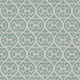 Elphin Wallpaper - Green - by Jane Churchill. Click for more details and a description.