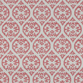Elphin Wallpaper - Red - by Jane Churchill. Click for more details and a description.
