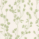 Ines Wallpaper - Green - by Jane Churchill. Click for more details and a description.