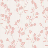 Ines Wallpaper - Pink - by Jane Churchill. Click for more details and a description.