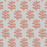 Rowan Wallpaper - Soft Red - by Jane Churchill. Click for more details and a description.