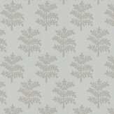 Rowan Wallpaper - Grey - by Jane Churchill. Click for more details and a description.