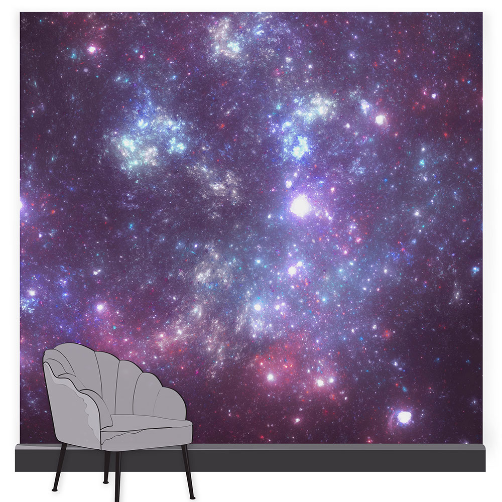 Constellation Mural - Aurora - by Art for the home