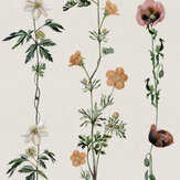 Climbing Flowers Wallpaper - Linen - by Coordonne. Click for more details and a description.