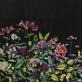 Wild Floral Mural - Night - by Coordonne. Click for more details and a description.