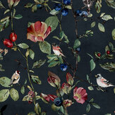 Goldfinch Song Wallpaper - Night - by Coordonne. Click for more details and a description.
