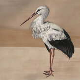 Stork Mother Mural - Nude - by Coordonne