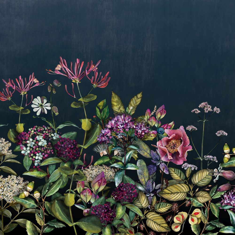 Wild Floral Mural - Day - by Coordonne