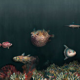 Deep Ocean Mural - Atlantic - by Coordonne. Click for more details and a description.