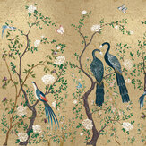 Edo Metallic Mural - Extra Gold - by Coordonne. Click for more details and a description.