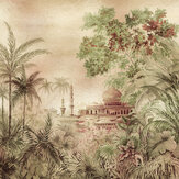 Taj Mahal Mural - Gold - by Coordonne. Click for more details and a description.