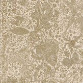Sarkozi Embroidery Wallpaper - Taupe - by Mind the Gap. Click for more details and a description.
