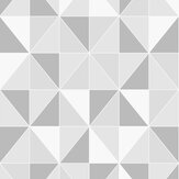 Obelisk Wallpaper - Grey - by Contour Anti-bacterial