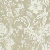 Flowery Ornament Wallpaper - Seedpearl - by Mind the Gap. Click for more details and a description.