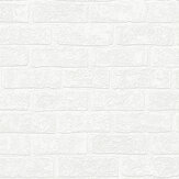 Paintable Brick Wallpaper - Paintable white - by Superfresco Paintable. Click for more details and a description.