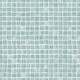 Spectrum Mosaic Wallpaper - Duck egg - by Contour Anti-bacterial. Click for more details and a description.