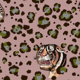 Bubastis Wallpaper - Blush - by Wear The Walls. Click for more details and a description.