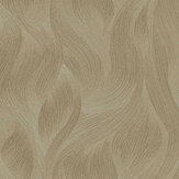 Wave Pattern Wallpaper - Gold - by Galerie. Click for more details and a description.