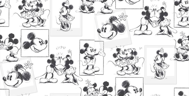Download Disney Mickey Mouse Sketch Laptop Wallpaper  Wallpaperscom