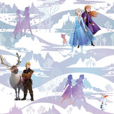 Frozen Scene Wallpaper - Multi - by Kids @ Home. Click for more details and a description.
