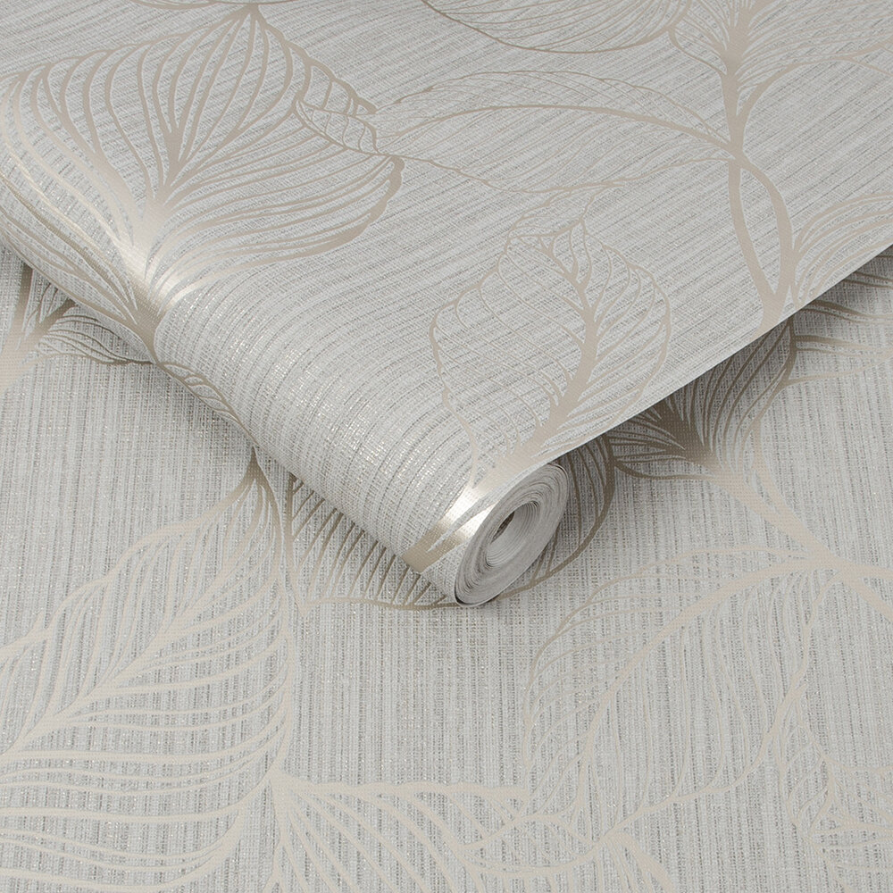 Royal Palm Wallpaper - Quartz - by Boutique