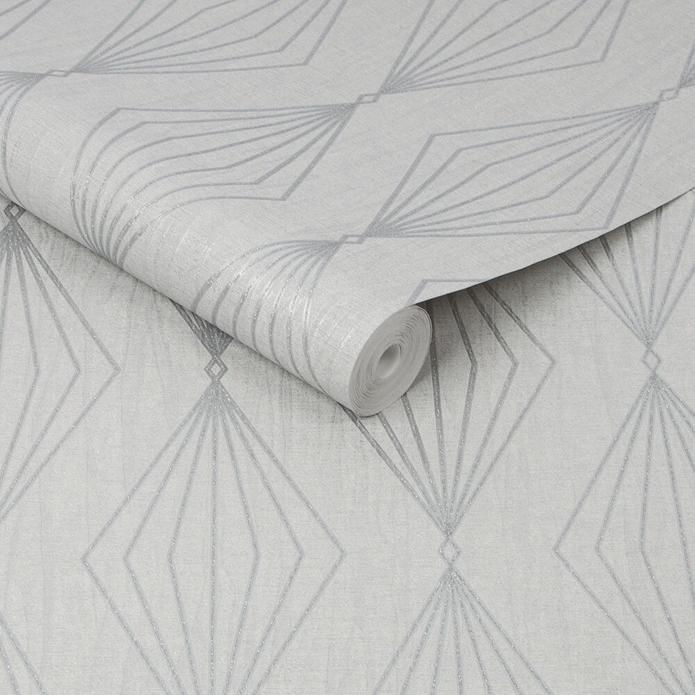 Marquise Geo Wallpaper - Moonstone - by Boutique