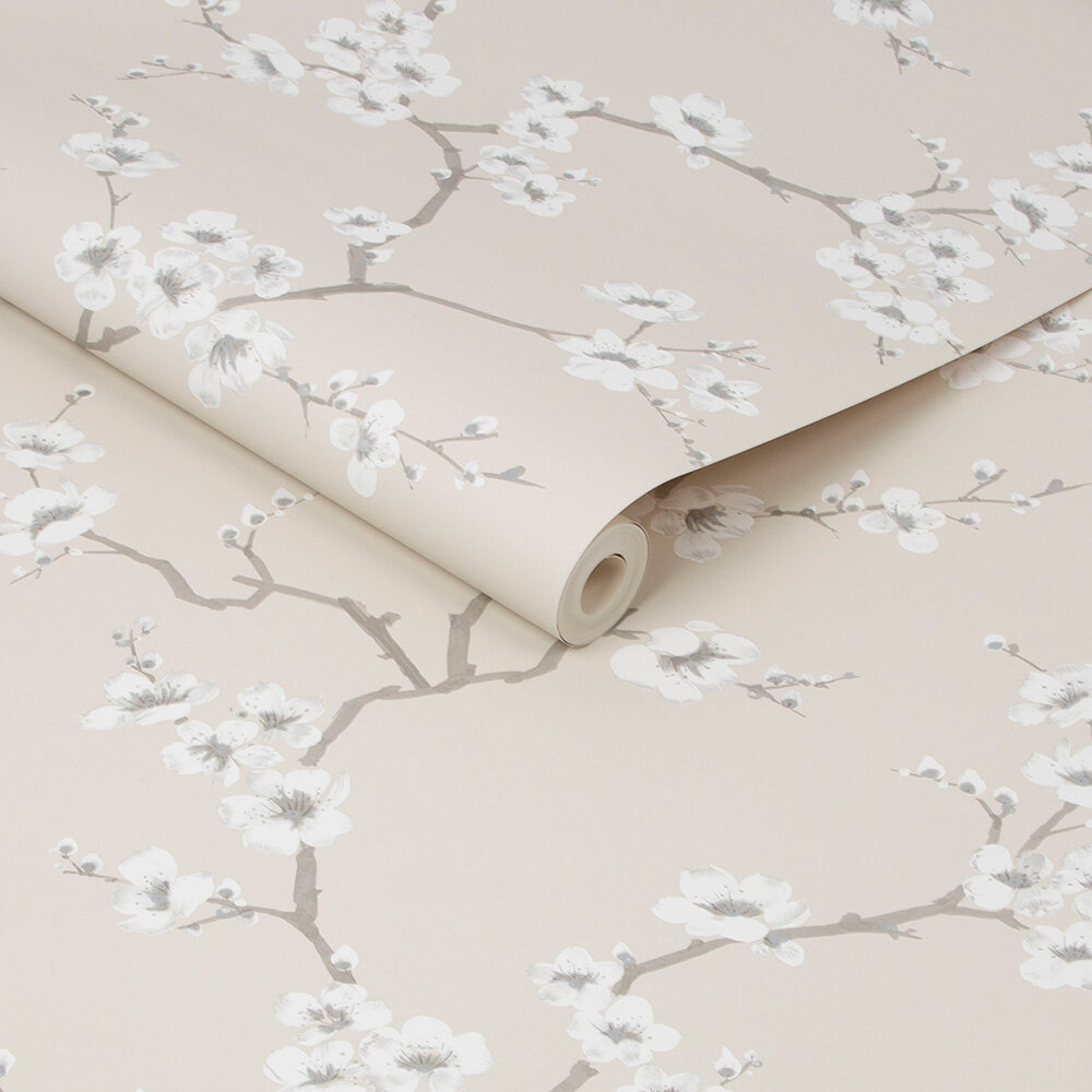 Apple Blossom Wallpaper - Natural - by Fresco