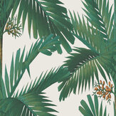 Palm Spring Wallpaper - Pearl - by Rebel Walls. Click for more details and a description.