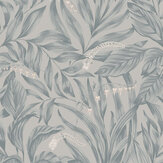 Elin Wallpaper - Misty Blue - by Sandberg. Click for more details and a description.