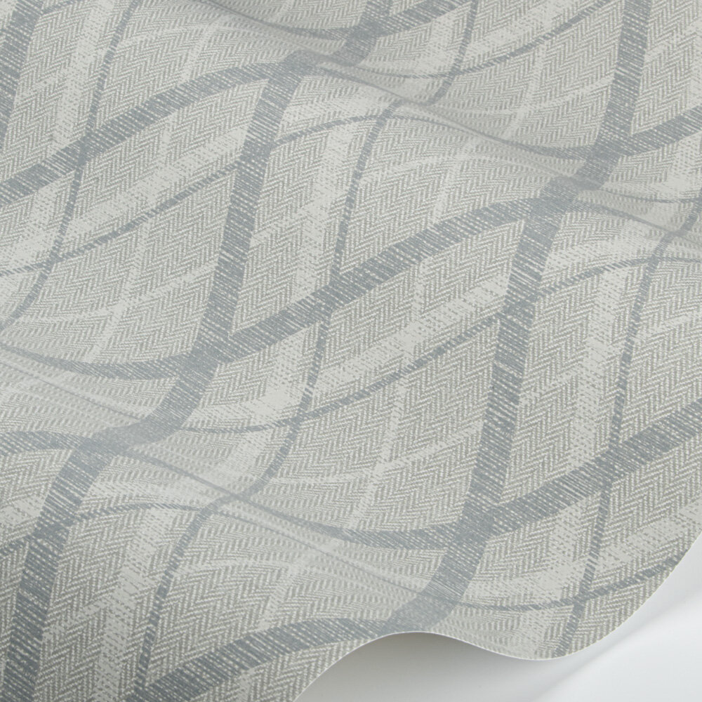 Necktie Wallpaper - Steel - by Coordonne